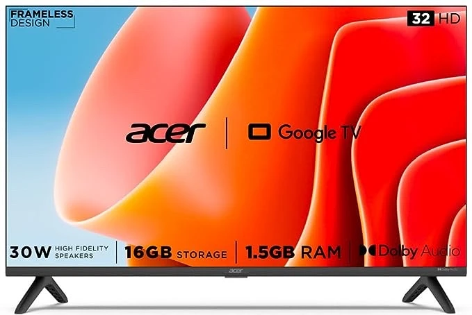 Acer 80 cm (32 inches) Advanced I Series HD Ready Smart LED Google TV