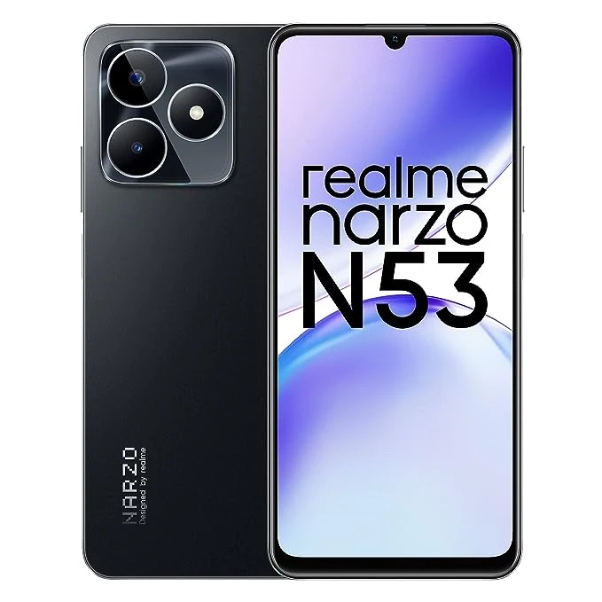Realme Narzo N53 (Feather Black, 8GB+128GB)