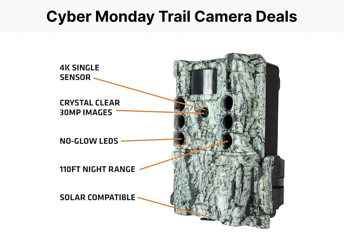 Must-Grab Cyber Monday Trail Camera Deals & Accessories for Outdoor Enthusiasts!