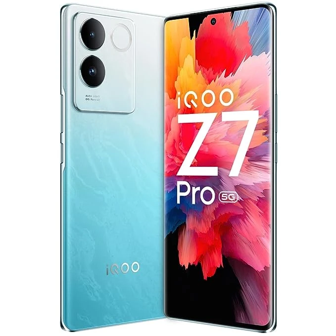 iQOO Z7 Pro 5G (Blue Lagoon + 8GB RAM + 256GB Storage)
